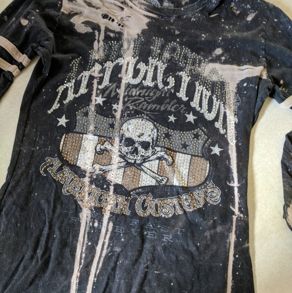 Affliction Half Sleeve Shirt - Picture 4 of 5